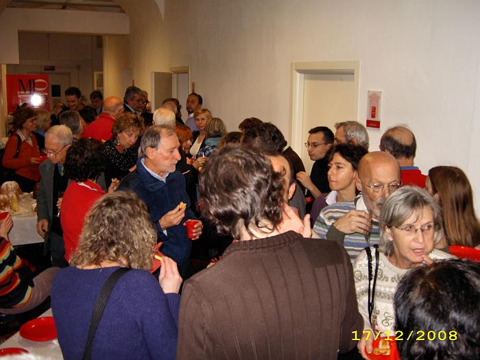 20081209 - Auguri nella sede di via Giolitti
